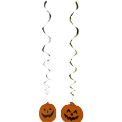Suspension citrouille décoration Halloween x 12*Gifi New
