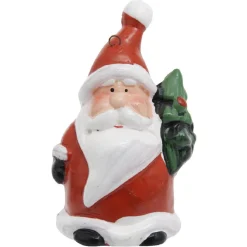 Gifi Suspension de Noël personnage vintage rouge blanc