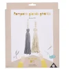 Gifi Suspension 2 pompons en macramé à fabriquer