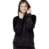 Hot Gifi Sweat velours uni noir Taille M
