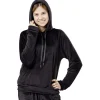 Outlet Gifi Sweat velours uni noir Taille L