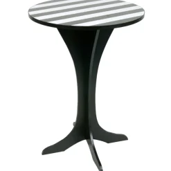 Gifi Table appoint noire et blanche