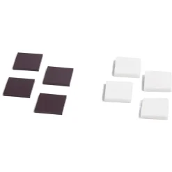 Gifi Tableau blanc avec surface en bois 33,7x28,1 cm