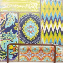 Gifi Tableau déco design bois Muranu nomad