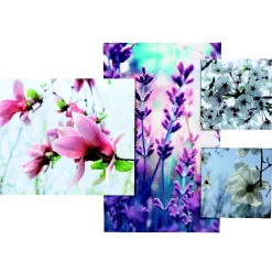Gifi Tableau déco fleurs en relief