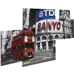 Gifi Tableau déco London en relief