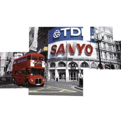 Gifi Tableau déco London en relief