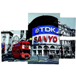 Gifi Tableau déco London en relief
