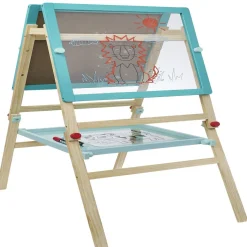 Gifi Tableau double face noir transparent en bois certifié FSC®