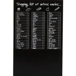 Gifi TABLEAU MEMO LISTE DE COURSES