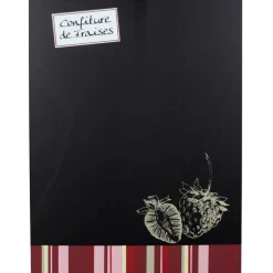 Gifi Tableau mémo ardoise design confiture de fraises