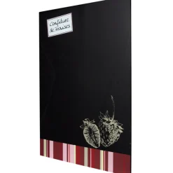Gifi Tableau mémo ardoise design confiture de fraises