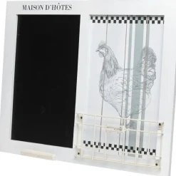 Gifi Tableau mémo ardoise design poule Muranu maison d hôtes