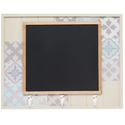 Gifi Tableau mémo ardoise et motif carreaux de ciment