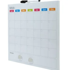 Gifi Tableau mémo calendrier avec feutre