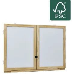 Gifi Tableau triptyque en bois certifié FSC®