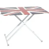 Gifi Table basse amovible design drapeau anglais