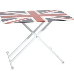 Gifi Table basse amovible design drapeau anglais