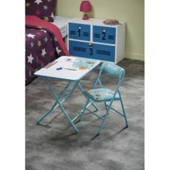 Gifi Table et chaise Snoopys Circus bleu