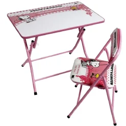 Gifi Table et chaise Snoopys Circus rose