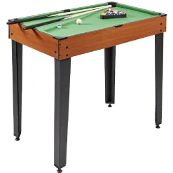 Table multi jeux 4 en 1 - Billard - Baby Foot - Ping Pong - Hockey*Gifi Hot
