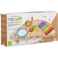 Gifi Jeux D'Imagination Et D'Imitation<Table musicale en bois multi sons