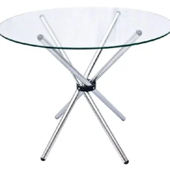 Gifi Table ronde transparente Jidoo