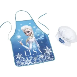 Gifi Tablier et toque enfant Reine des neiges Frozen Disney
