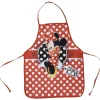 Gifi Tablier et toque Minnie rouge