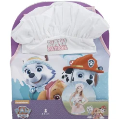 Gifi Tablier et toque Pat Patrouille rose