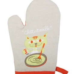 Gifi Tablier toque et manique enfant Chat touille