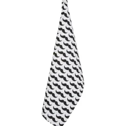 Gifi Tablier torchon et gant de cuisine design moustaches