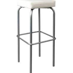 Gifi Tabouret de bar blanc