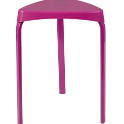 Gifi Tabouret violet triangle