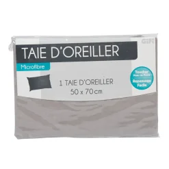 Gifi Taie d oreiller gris