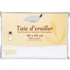 Gifi Taie oreiller blanc 63x63