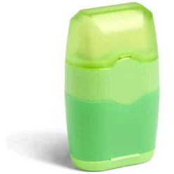 Taille crayon gomme 2en1 bleu ou vert*Gifi New