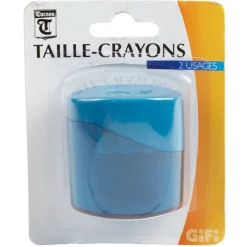 Taille crayon 2 trou avec réservoir*Gifi Sale