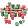 Gifi Tampon encreur thème Noël Rouge et Vert x26