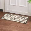 Gifi Tapis anti poussière motif fleur