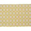 Gifi Tapis de chambre jaune style années 50