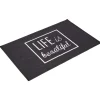 Gifi Tapis de cuisine Life is beautiful