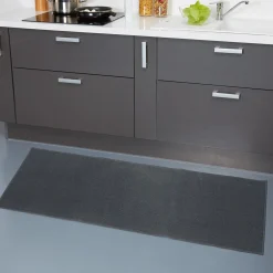 Gifi Tapis de cuisine XXL gris