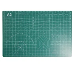 Gifi Tapis de découpe format A3 PVC vert 450x300mm