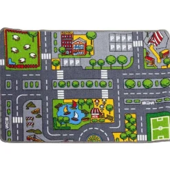 Outlet Gifi Tapis de jeu circuit voiture