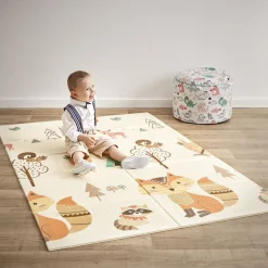 Gifi Eveil<Tapis de jeu enfant thème animaux 177x197cm