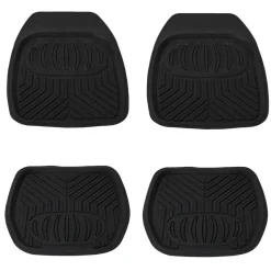 Gifi Tapis de voiture x 4 noir