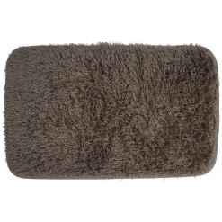 Gifi Tapis effet fourrure taupe