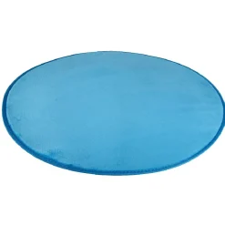 Gifi Tapis rond bleu turquoise