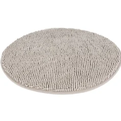 Gifi Tapis rond chenille microfibre
